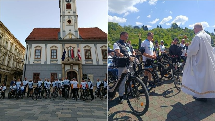 Dru&scaron;tvo osoba s invaliditetom Varaždin organiziralo biciklijadu do Marije Bistrice