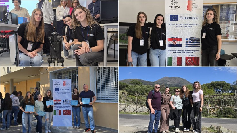 Druga gimnazija Varaždin na trećoj mobilnosti Erasmus+ projekta ETHICA: fokus na etici i umjetnoj inteligenciji