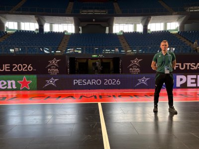 Nikola Jelić sudio finale UEFA-ine Lige prvaka u futsalu