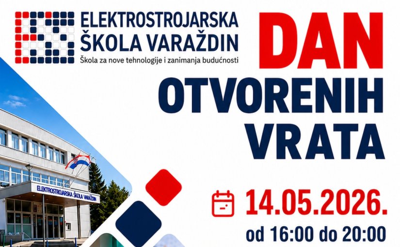 Ne propustite: Danas je Dan otvorenih vrata Elektrostrojarske &scaron;kole Varaždin