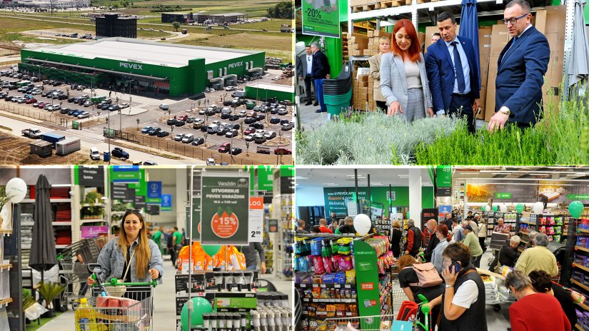 FOTO /VIDEO Pevex Varaždin otvorio novu poslovnicu s 30.000 artikala
