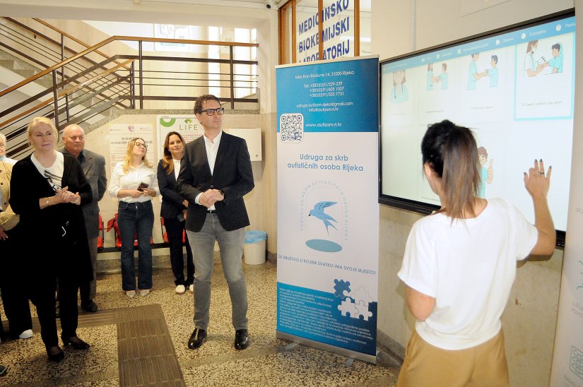 FOTO Dom zdravlja Varaždinske županije ima novi interaktivni panel, evo o čemu se radi