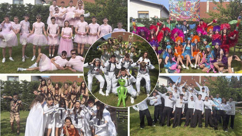 Ivanečki su se maturanti, već tradicionalo, jako potrudili ostaviti dojam