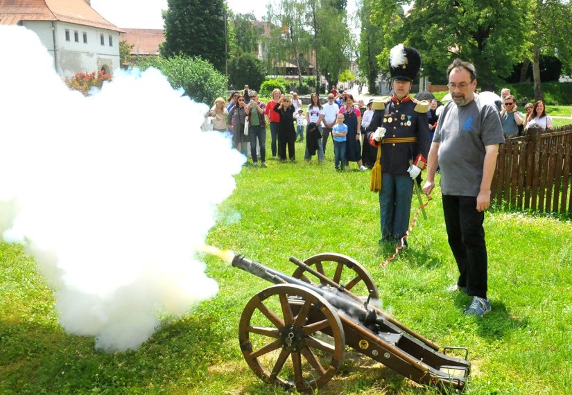 FOTO Na Starom gradu iz topa "puknuo" Srećko Lebinec