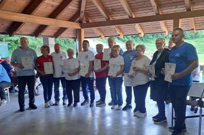 Vi&scaron;e od 130 umirovljenika okupilo se na 5. sportskim susretima u Varaždinskim Toplicama