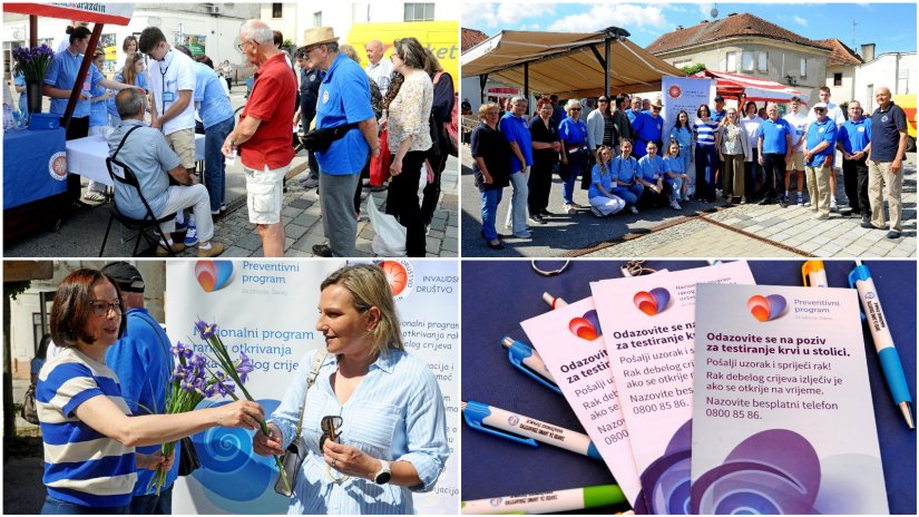 FOTO Dan plavog irisa: Rak debelog crijeva može se uspje&scaron;no liječiti ako se otkrije na vrijeme