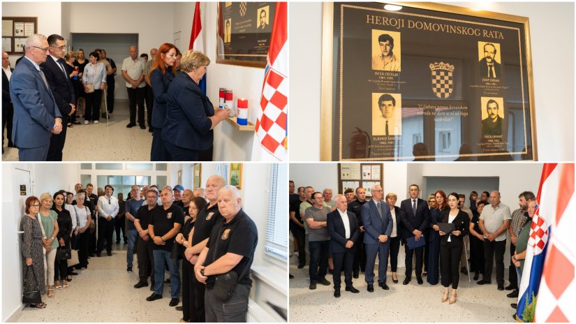 FOTO Svečano otkrivena spomen-ploča poginulim i nestalim braniteljima s područja općine Vidovec