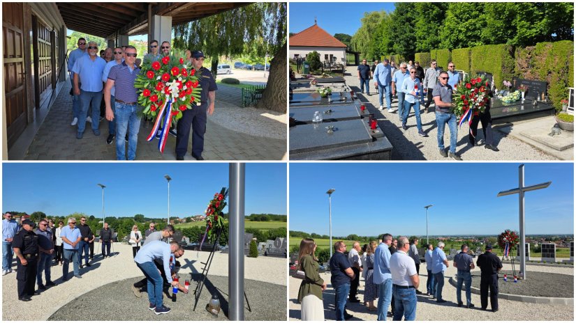 GORNJI KNEGINEC Polaganjem vijenca obilježen Dan državnosti