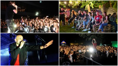 FOTO Atraktivnim nastupima kod Arene Varaždin počeo KVART festival