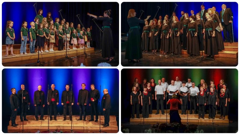 KUD RUDOLF RAJTER Festival zborske glazbe &bdquo;Poleg jedne velke gore" odu&scaron;evio publiku