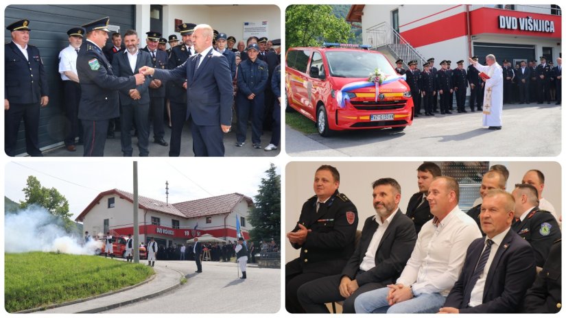 LEPOGLAVA Uz proslavu 75. rođendana DVD-a Vi&scaron;njica vatrogasci dobili novo vozilo