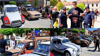 FOTO: Posjetitelji razgledavali legendarne automobile na Kapucinskom trgu