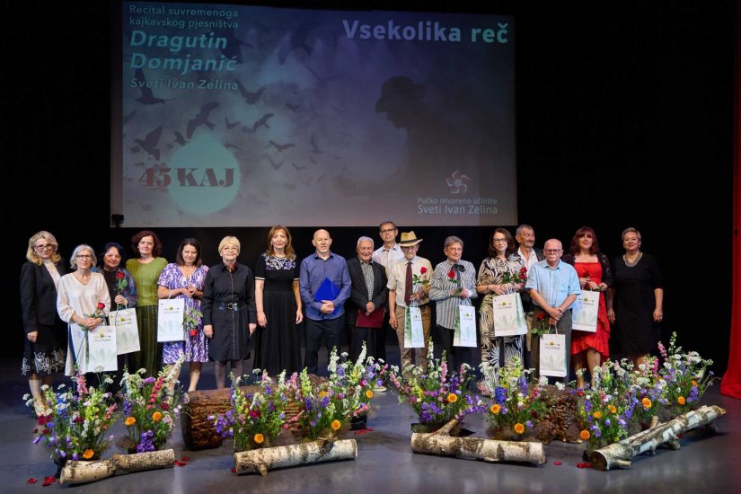 Petero pjesnika iz Varaždinske županije nagrađeno na 45. Kaj recitalu Dragutin Domjanić