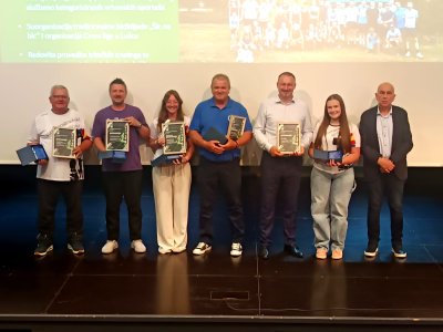 FOTO Na svečanosti u KC Ivan Rabuzin progla&scaron;eni najbolji sporta&scaron;i Novog Marofa za 2025. godinu