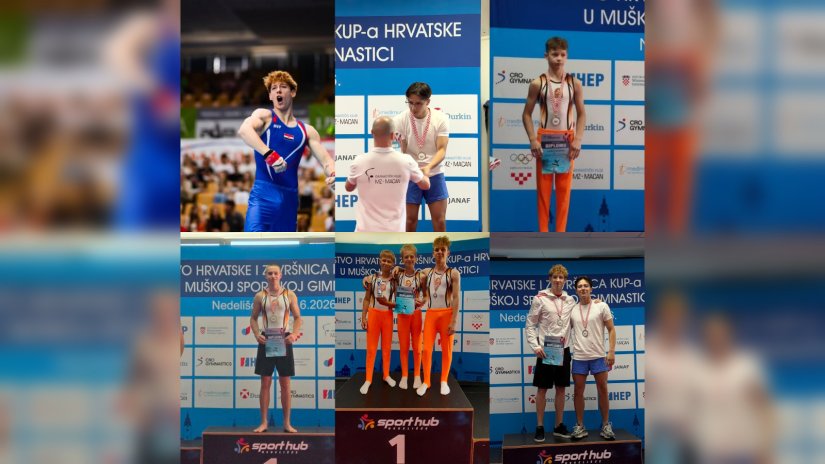 Zapaženi rezultati GK Vindija na Državnom prvenstvu u sportskoj gimnastici