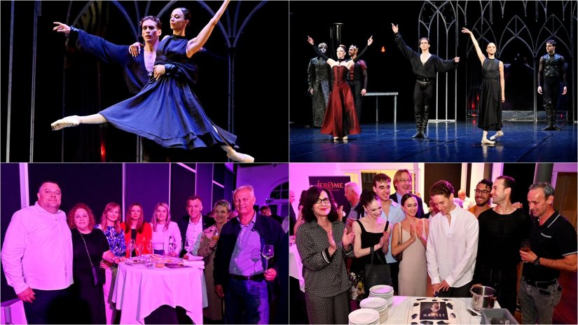 FOTO: Baletni &bdquo;Hamlet&rdquo; premijerno osvojio publiku na pozornici varaždinskog HNK-a
