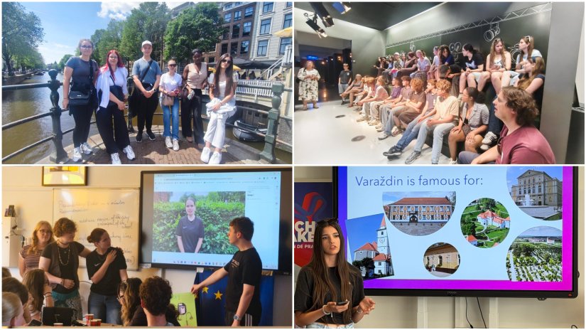 FOTO Učenici Gospodarske &scaron;kole Varaždin na Erasmus+ mobilnosti u Nizozemskoj