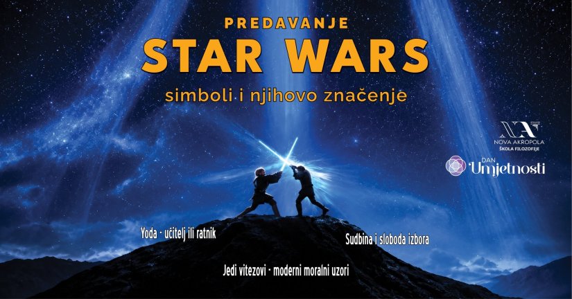 &Scaron;to se krije iza Jedi vitezova, Sile i sukoba dobra i zla? Ne propustite predavanje Nove Akropole