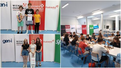 Petar Ribić, Petar &Scaron;prem i Rahaela Dukić najbolji &scaron;ahisti Varaždinske županije