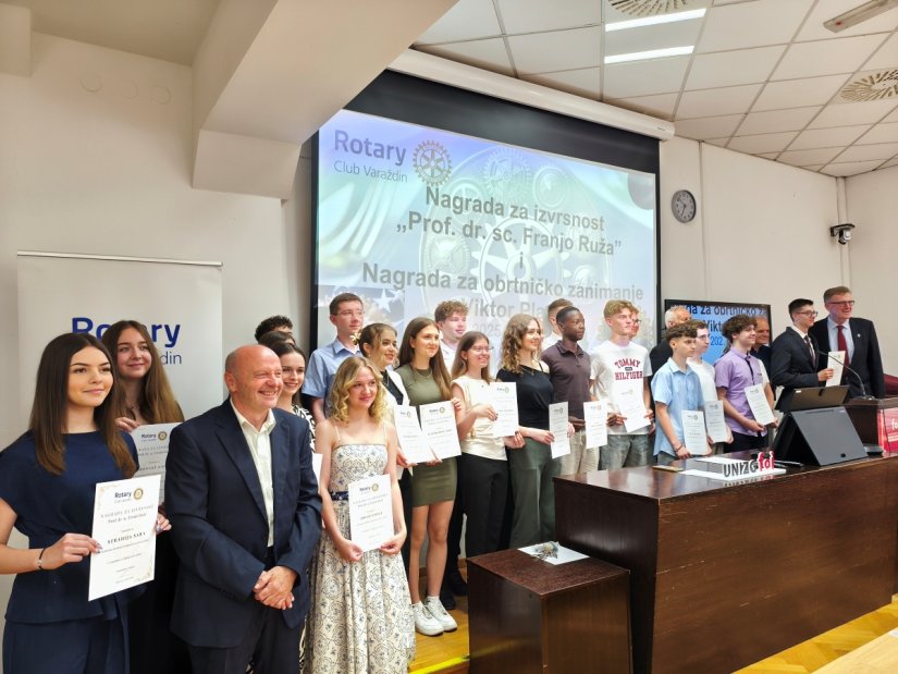 FOTO Rotary Club Varaždin svečano dodijelio ovogodi&scaron;nje Nagrade za izvrsnost
