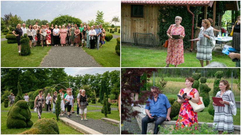 FOTO Pjesnici se u Topiary parku Sračinec susreli sa zelenom čarolijom