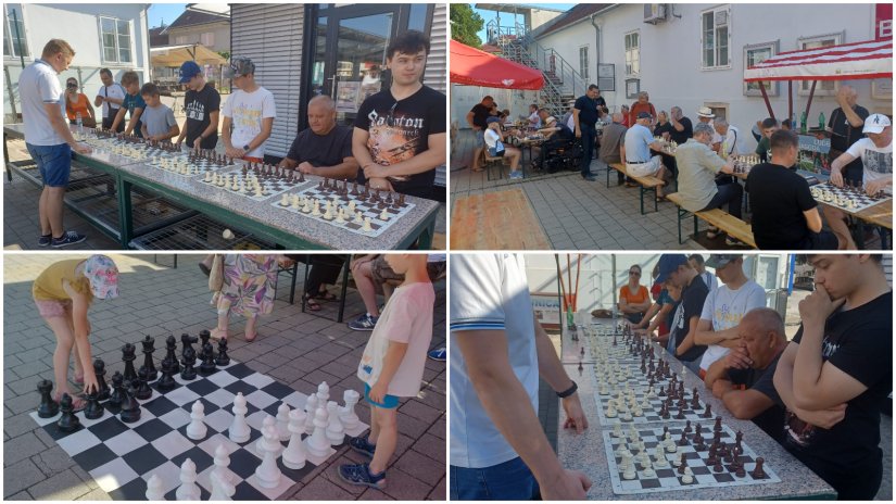 FOTO &Scaron;ahovski festival okupio ljubitelje igre svih generacija na Varaždinskom placu