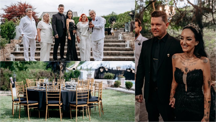 FOTO: Ema Kereke&scaron; podijelila dojmove i fotografije s bajkovitog crno-bijelog vjenčanja