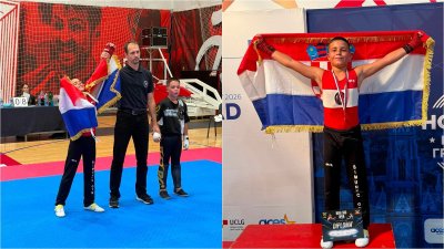 Liam Sakač osvojio zlatnu medalju na međunarodnom turniru u Srbiji