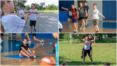 Stotinjak varaždinskih osnovno&scaron;kolaca uživa u 7. Ljetnom sportskom vi&scaron;eboju