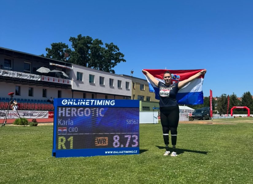 Članica AK Sloboda Karla Hergotić postavila novi svjetski rekord