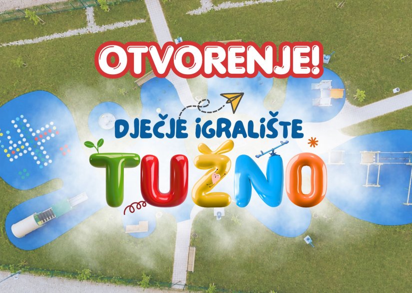 Veselim druženjem proslavit će se otvorenje novog dječjeg igrali&scaron;ta u Tužnom