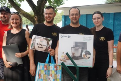 FOTO Pobjednik prvog Dravskog pizza partyja, održanog na kupali&scaron;tu na Dravi, bila je ekipa...