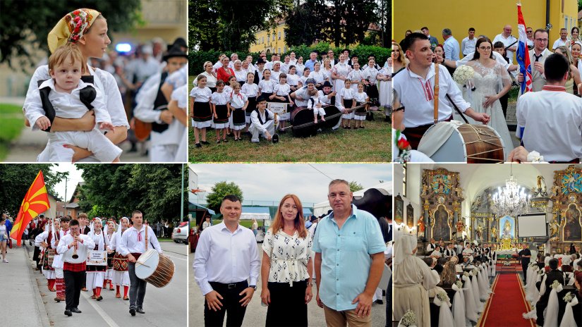 FOTO 27. &Scaron;lingani dani obradovali Jalžabet, ali i mladence prilikom svadbe