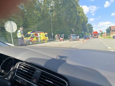 FOTO Prometna nesreća u Međimurskoj ulici pred mostom na Dravi