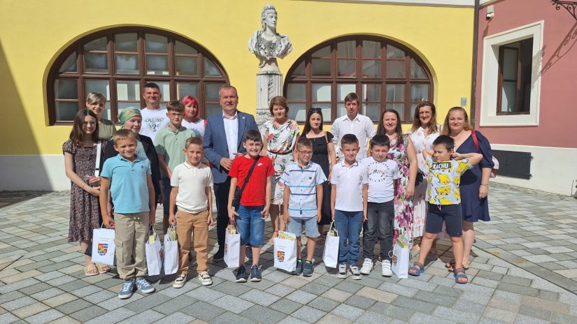 Župan dočekao osnovno&scaron;kolce Visokog koji su osvojili pet prvih mjesta na državnom natjecanju GlagoMatika