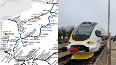 Otvoren natječaj za projekt rekonstrukcije željezničke pruge prema Zagrebu, na dionici Zabok - Budin&scaron;ćina