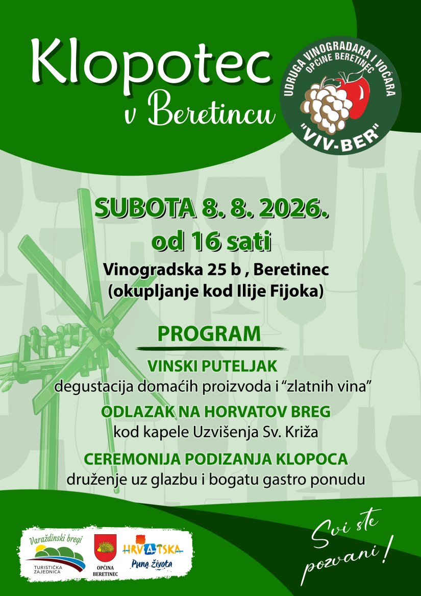 Klopotec u Beretincu &ndash; tradicija, vino i druženje