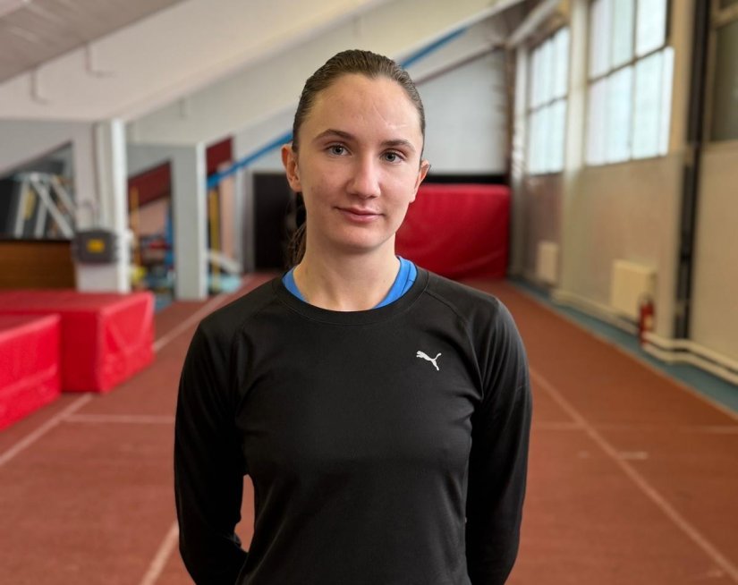 Članica AK Sloboda Nevia Fotak u finalu skoka u dalj na Svjetskom juniorskom prvenstvu