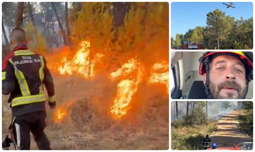 Heroj iz Svibovca Podravskog: prekinuo odmor i krenuo u borbu s požarom s ninskim vatrogascima