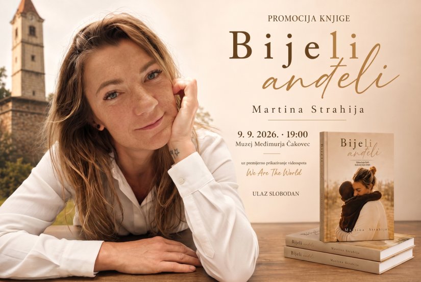 Ne propustite promociju knjige Bijeli anđeli autorice Martine Strahije