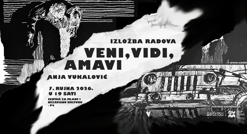 &bdquo;Veni, vidi, amavi&ldquo; Anje Vukalović u sklopu programa &bdquo;Podrum ponedjeljkom&ldquo;