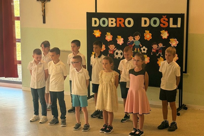 Prvi dan nastave obilježen i u Novom Marofu, dobrodo&scaron;licu prva&scaron;ićima uputio gradonačelnik Jenkač