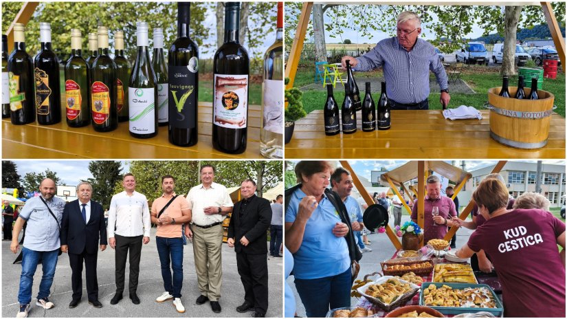 FOTO Festival vinskih strasti u Cestici okupio hrvatske i slovenske vinare