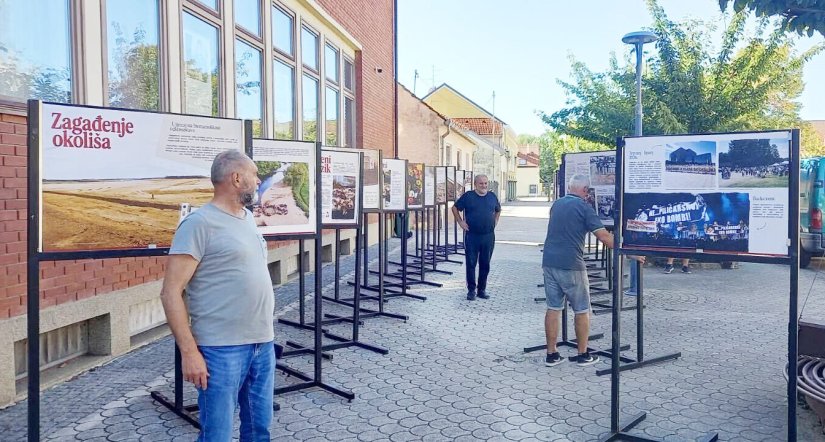 Izložba "Prava cijena megafarmi" uoči prosvjeda protiv izgradnje megafarme u Apatiji