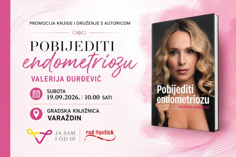 KNJIŽNICA VARAŽDIN Odgađa se predstavljanje knjige "Pobijediti endometriozu"