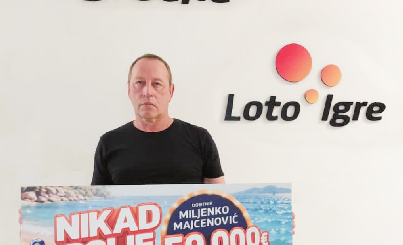 Kupio srećku u Sračincu pa osvojio 50.000 eura
