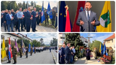U Novom Marofu obilježena 35. obljetnica oslobođenja Banj&scaron;čine i Dan branitelja