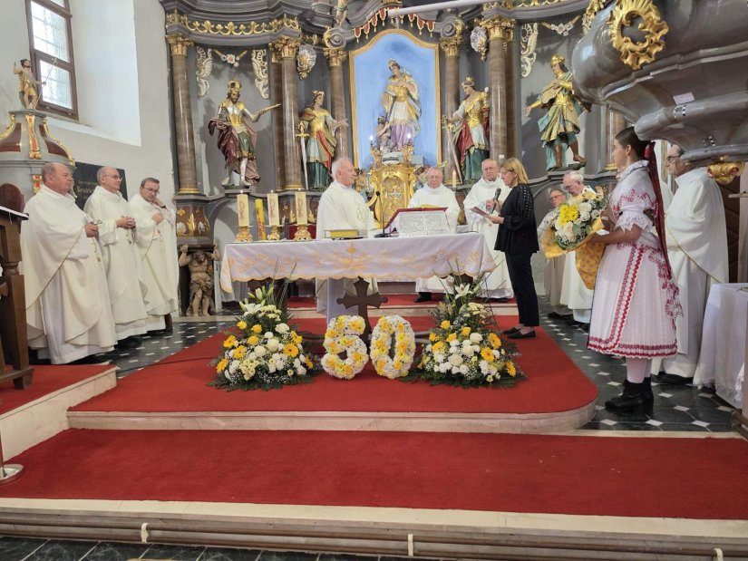 Zlatna misa preč. Marijana Franjčića, kanonika u Jalžabetu