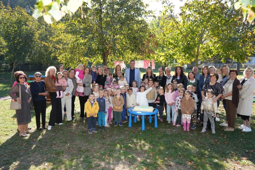 FOTO Dječji vrtić Bi&scaron;kupec proslavio 40 godina: obnovljen i spreman za buduće generacije varaždinskih mali&scaron;ana