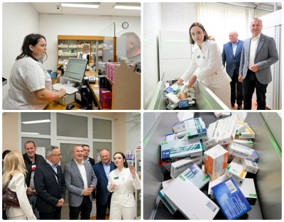 FOTO U Ljekarni Ivanec pu&scaron;ten u rad robotizirani sustav skladi&scaron;tenja i izdavanja lijekova